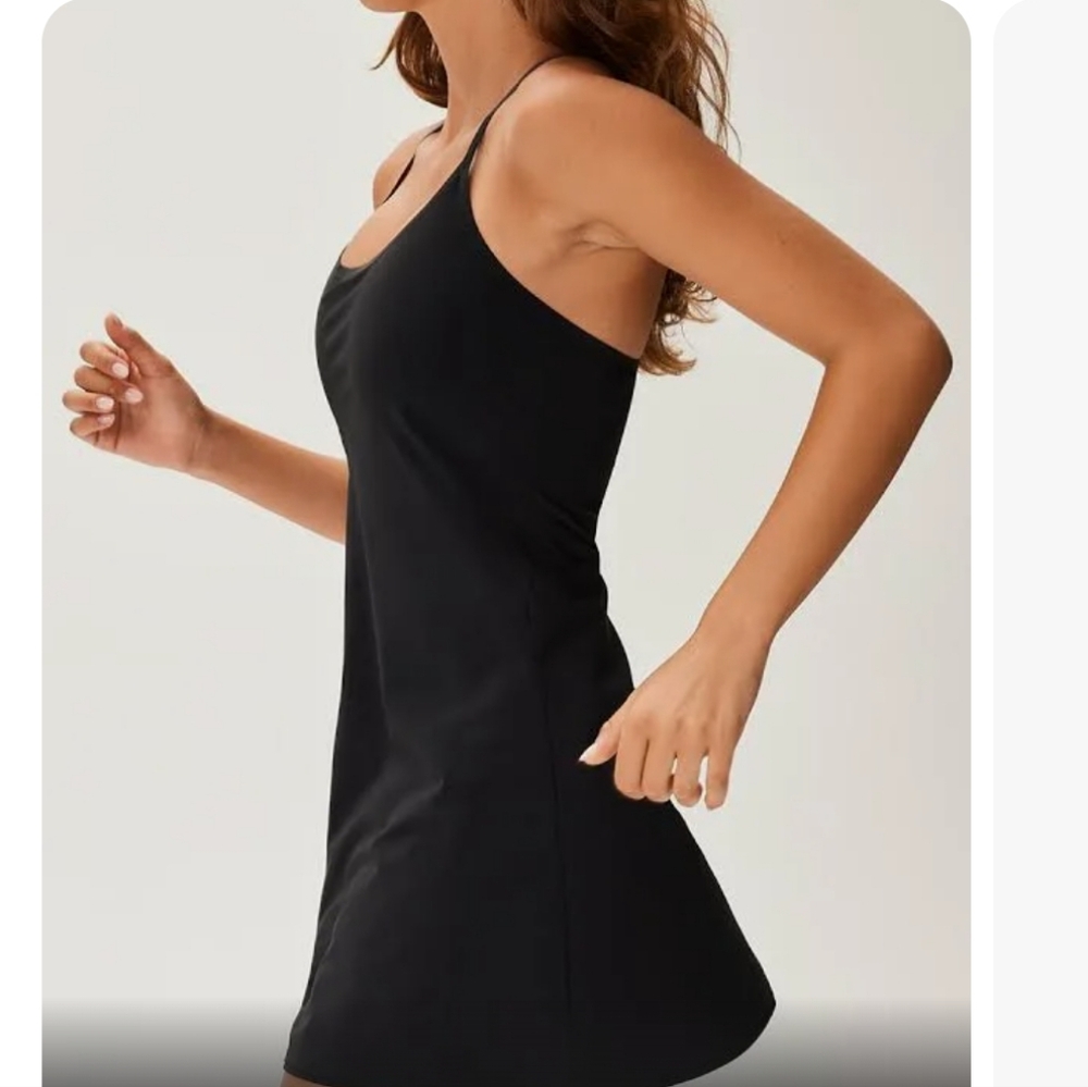 Outdoor Voices Black Dress